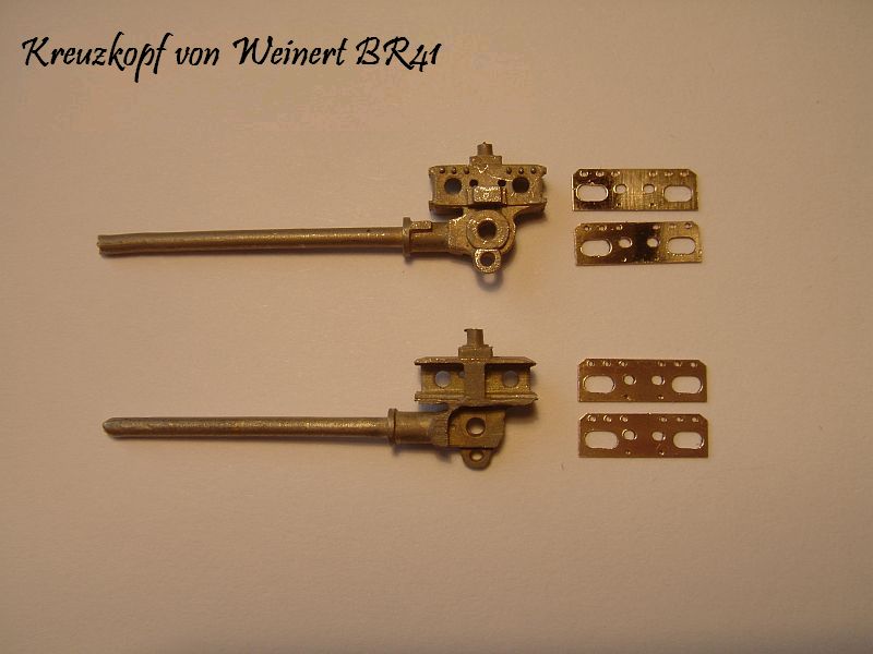 Die Kolbenstangen müssen aus blanken Sahl sein