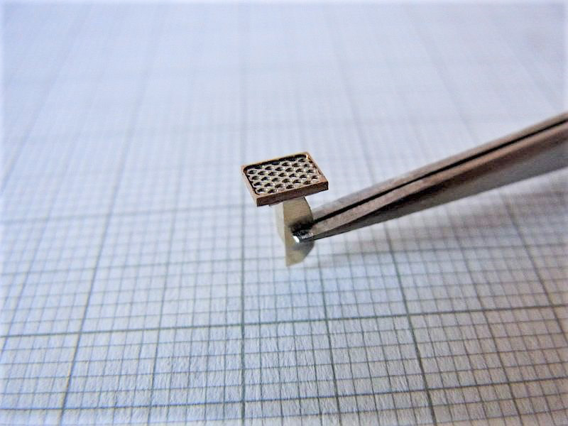 Die beiden Auftritte werde ich später ausrichten und anlöten.